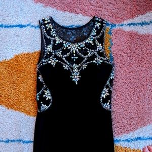 Beautiful Black Formal Ballgown Prom Dress